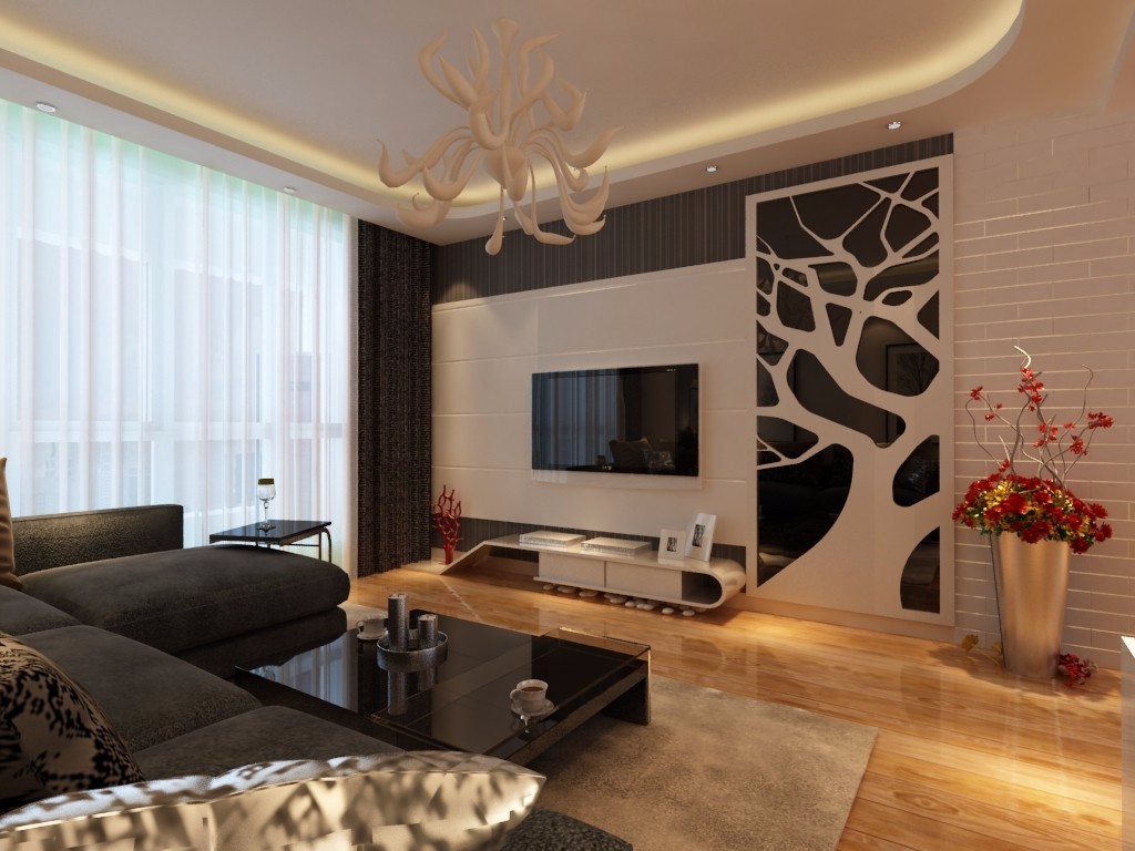 西安金地西灃公元122平三居室-簡約風格