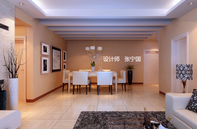 國家電網(wǎng)小區(qū)/155平米/簡約溫馨風格