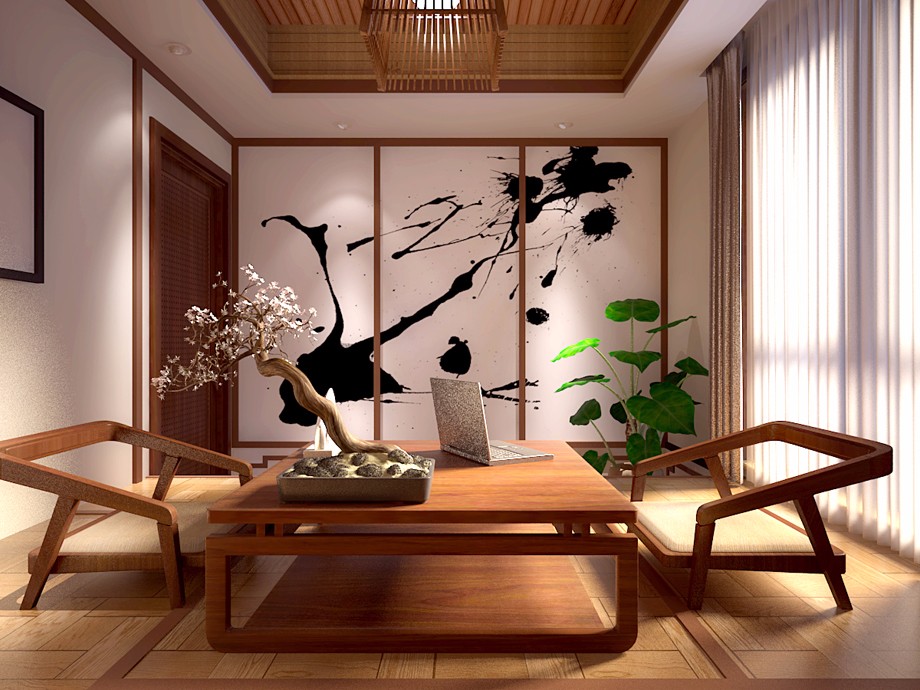 藍(lán)田縣湯峪鎮(zhèn)/260躍層/新中式風(fēng)格