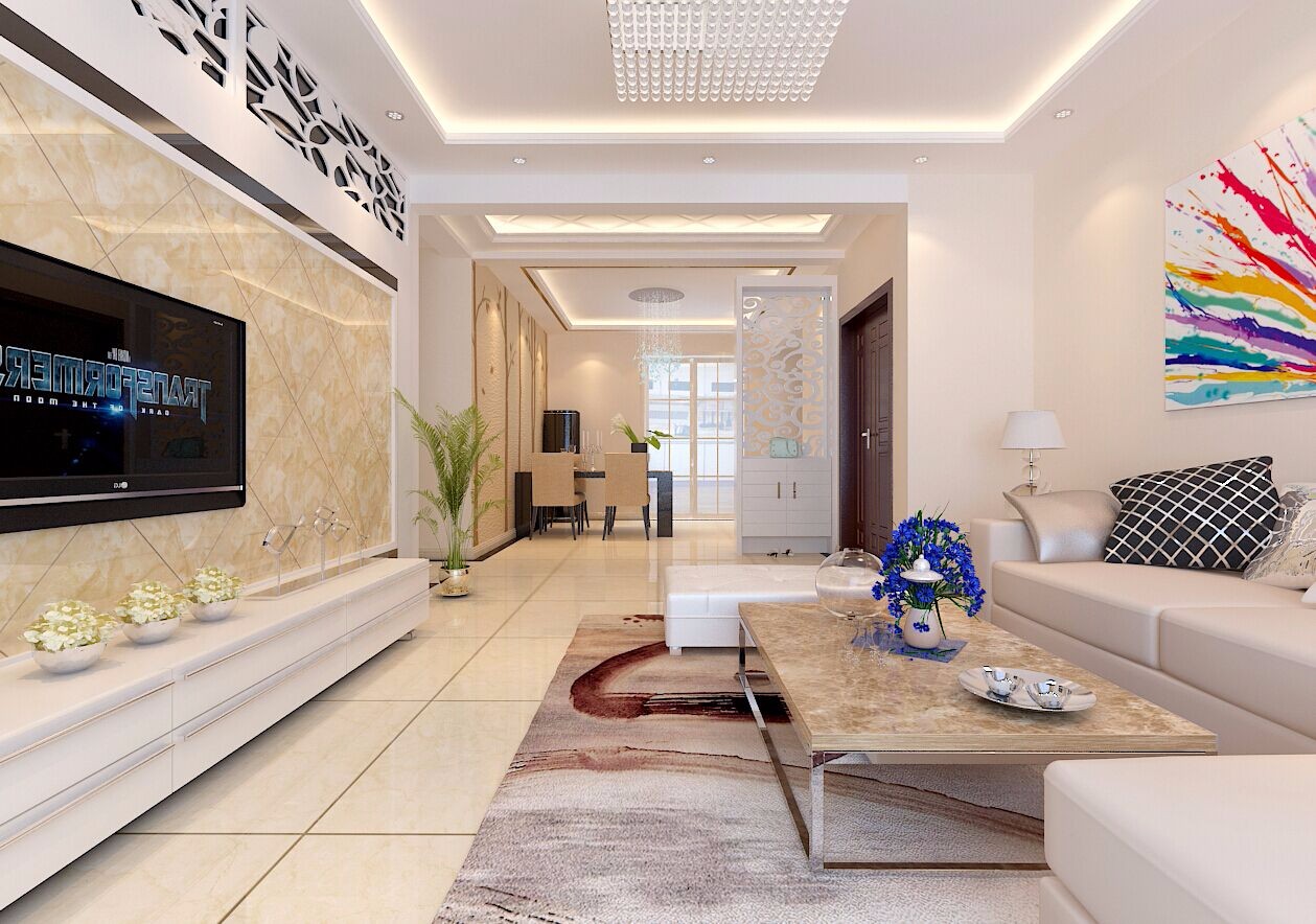 西安龍湖花千樹120平三室 簡約風(fēng)格