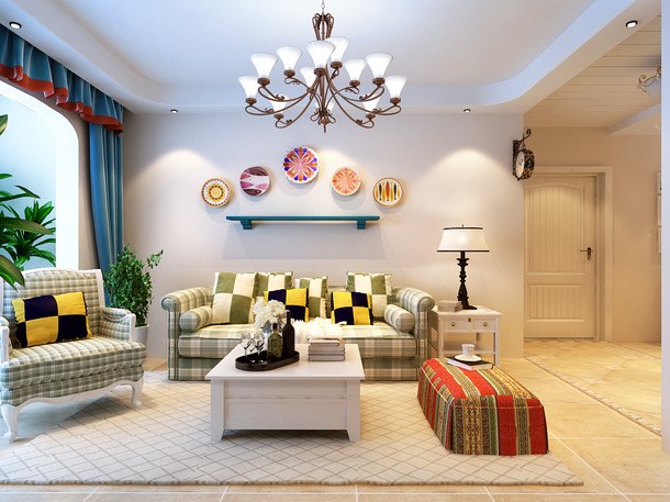 長(zhǎng)安花園/135平米/地中海風(fēng)格