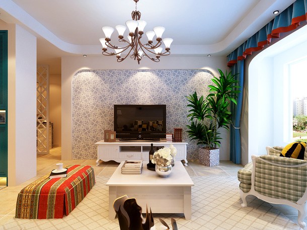 長(zhǎng)安花園/135平米/地中海風(fēng)格