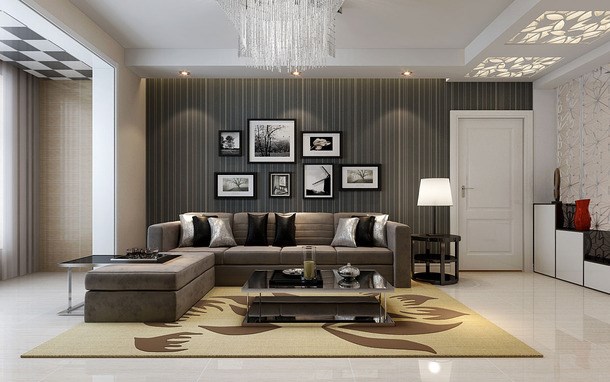 華清佳苑/128平米/現(xiàn)代簡(jiǎn)約