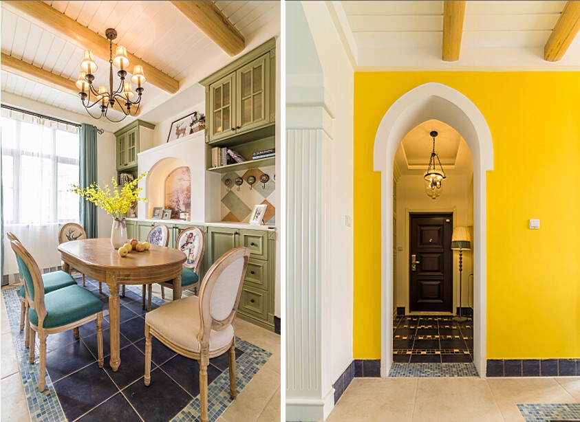 西市佳郡/140平米/美式田園風(fēng)格