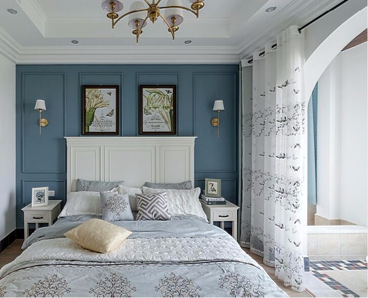 西市佳郡/140平米/美式田園風(fēng)格