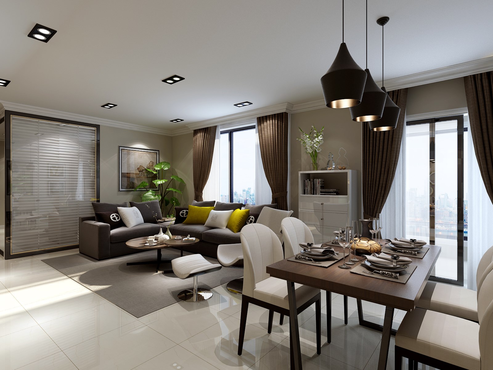 銅雀臺/115平米/現(xiàn)代簡約風(fēng)格