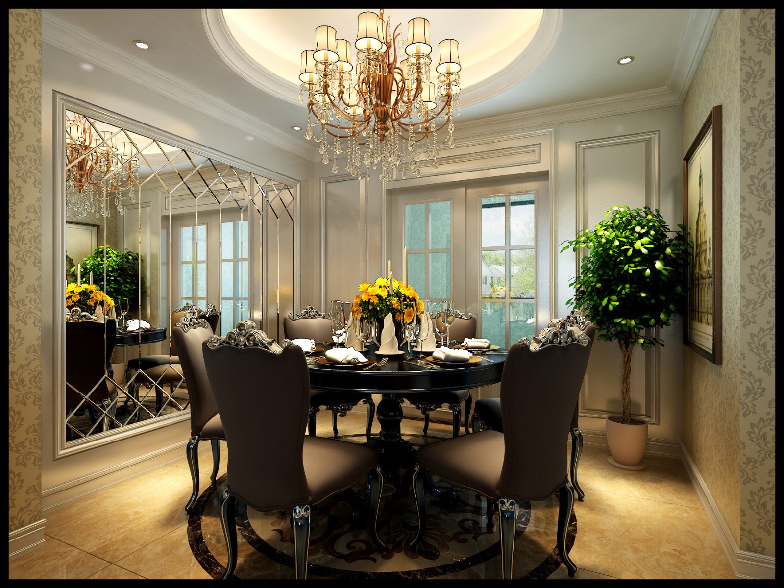 銅雀臺/108+27平米/新古典風格