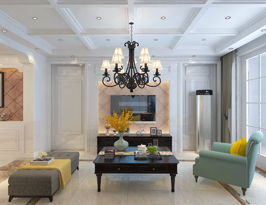 首創(chuàng)漫香郡/110平米/簡歐風格