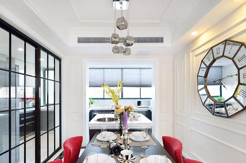 金地翔悅小區(qū)/145平米/時(shí)尚小美式