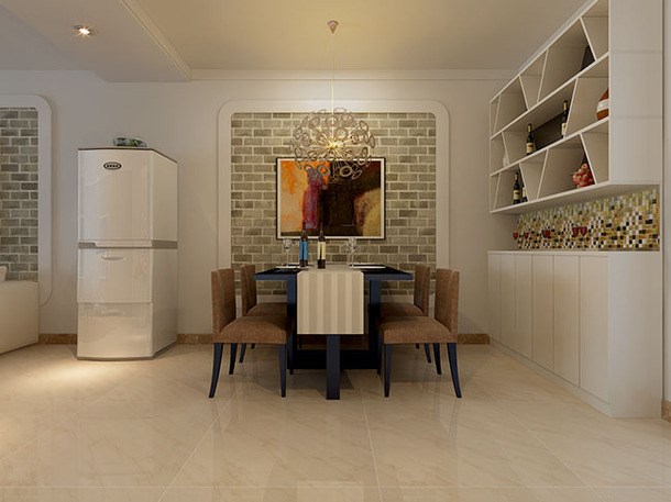 一曲江山/98平米/現(xiàn)代簡(jiǎn)約風(fēng)格