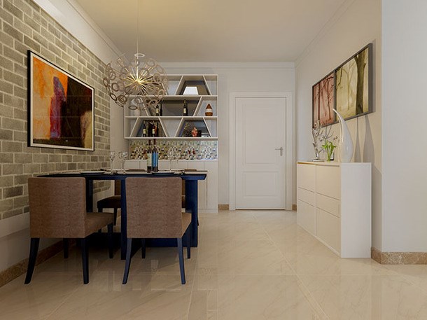 一曲江山/98平米/現(xiàn)代簡(jiǎn)約風(fēng)格