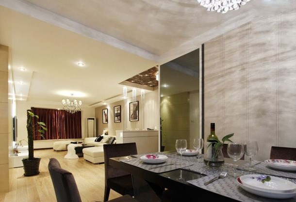 華清佳苑/103平米/簡約風(fēng)格