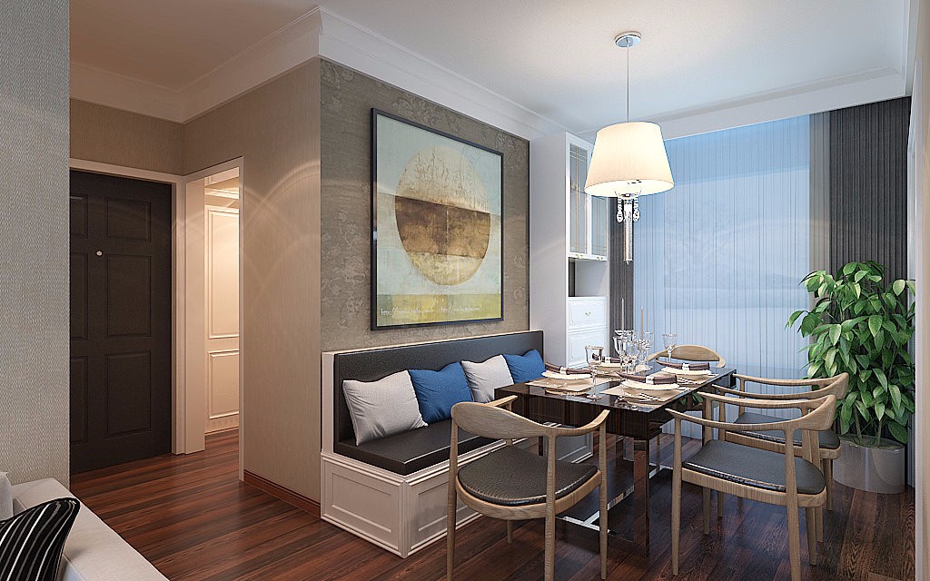 華著中城120平米簡約風(fēng)格