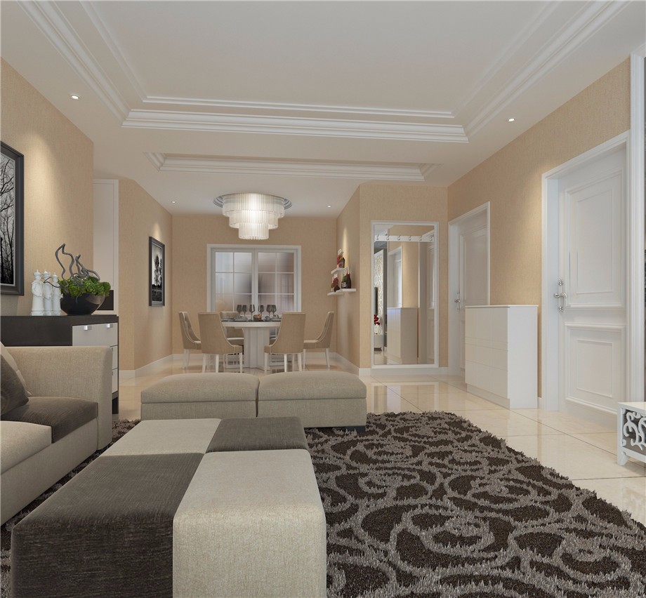 開元壹號92平簡約風(fēng)格設(shè)計方案