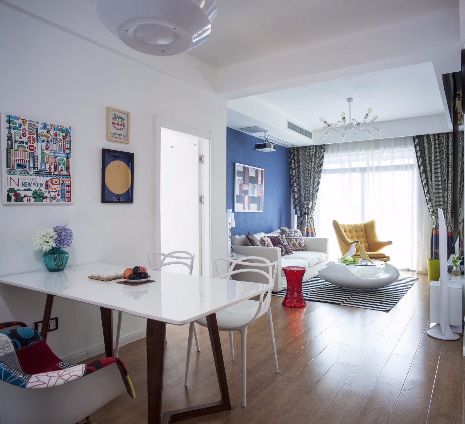 開元壹號84平方米現(xiàn)代簡約