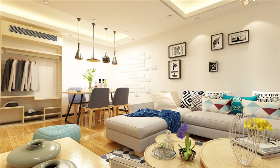 金科天籟城110平方米現(xiàn)代風(fēng)格