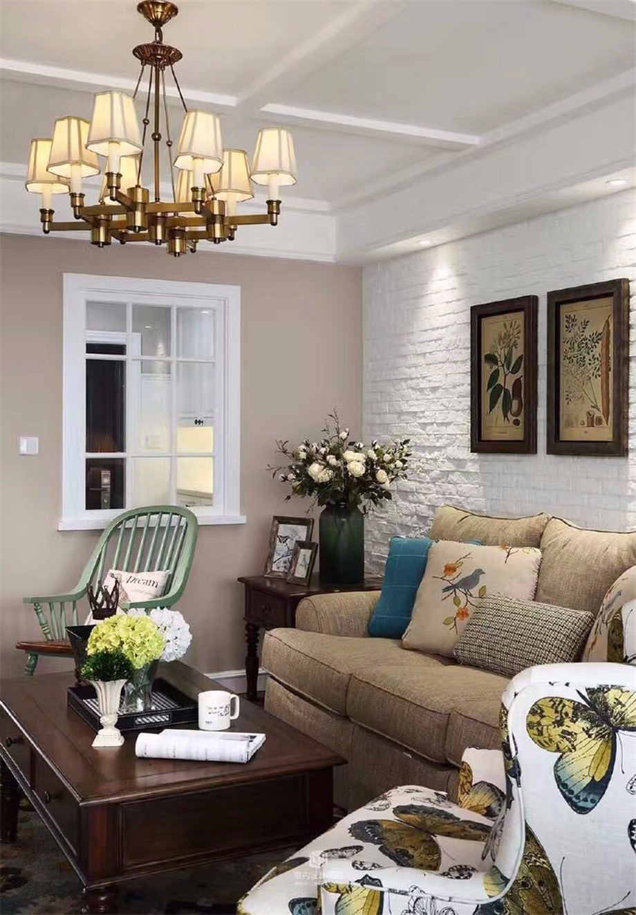 金泰新理城100平簡(jiǎn)美風(fēng)格設(shè)計(jì)案例