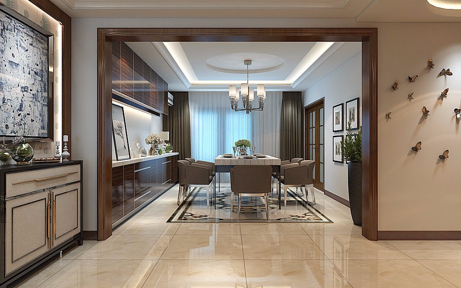 第四軍醫(yī)大學(xué)/280平米/現(xiàn)代簡(jiǎn)約風(fēng)格裝修