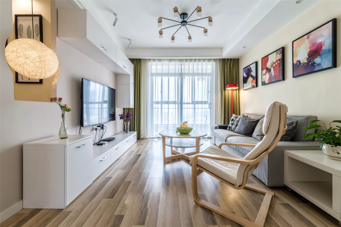 華洲城110平米現(xiàn)代簡約風格