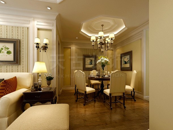 航天城小區(qū)/120平米/簡約風格