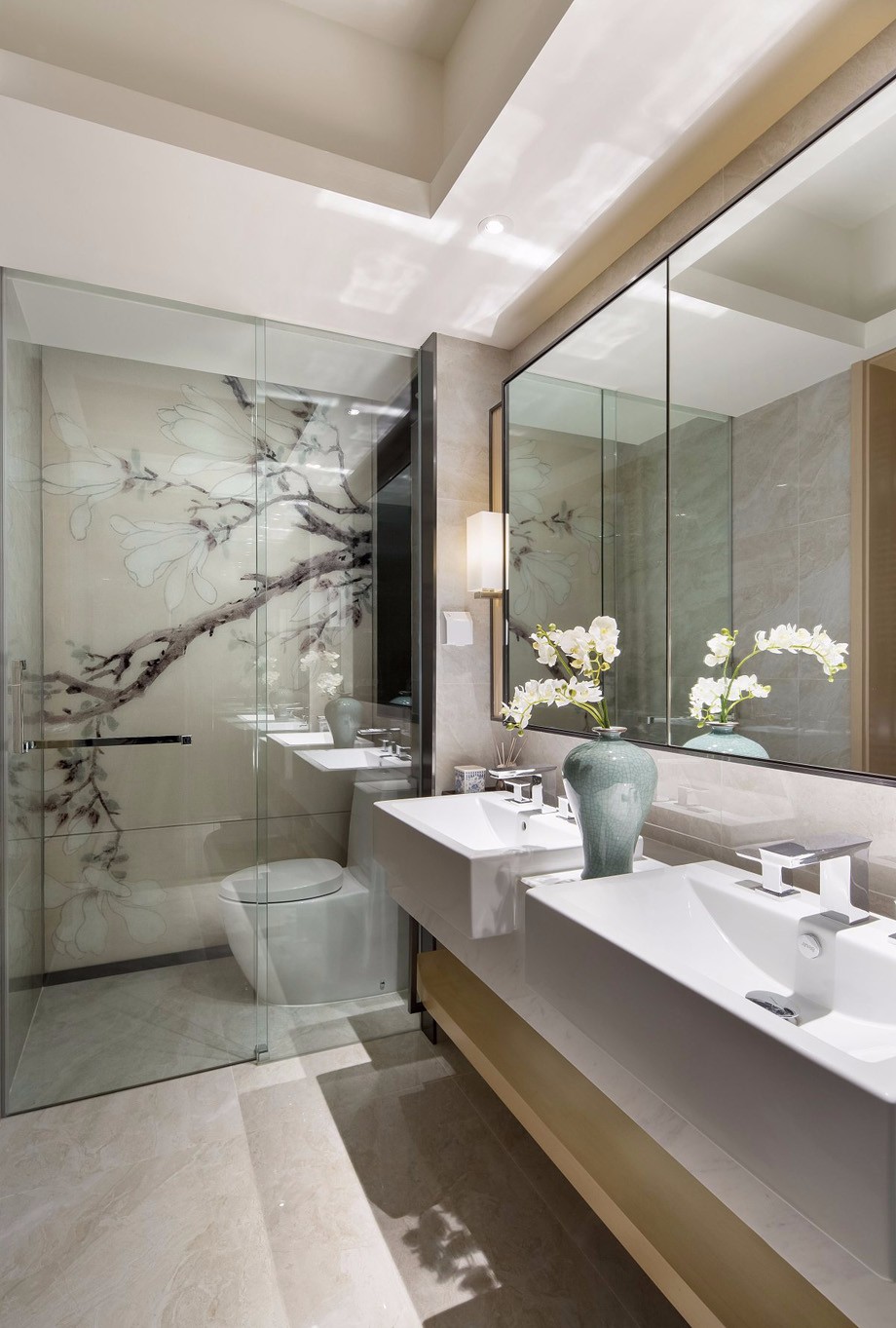 西市佳郡小區(qū)/268平米/新中式風(fēng)格裝修