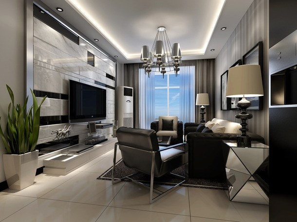 曲江觀邸/123平米/現(xiàn)代風格