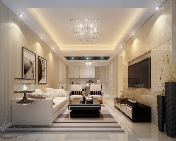 曲江明珠小區(qū)/100平米/簡約風(fēng)格