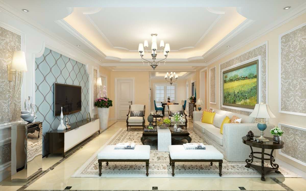 楊凌人才公寓148平米簡歐風(fēng)格