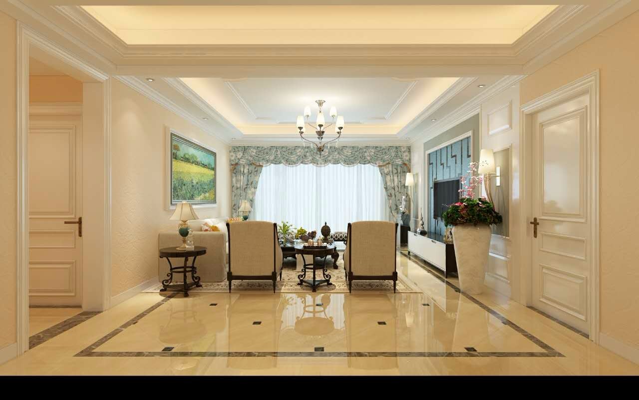 楊凌人才公寓148平米簡歐風(fēng)格