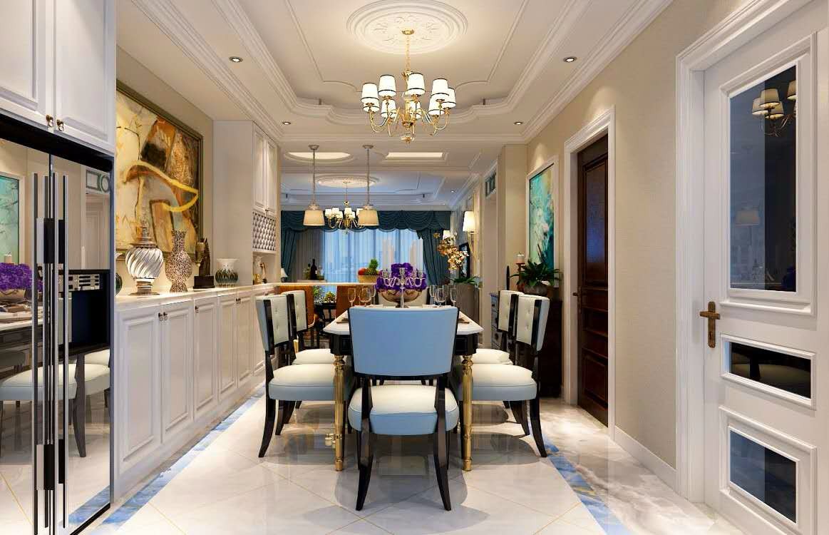 楊凌人才公寓148簡歐風(fēng)格