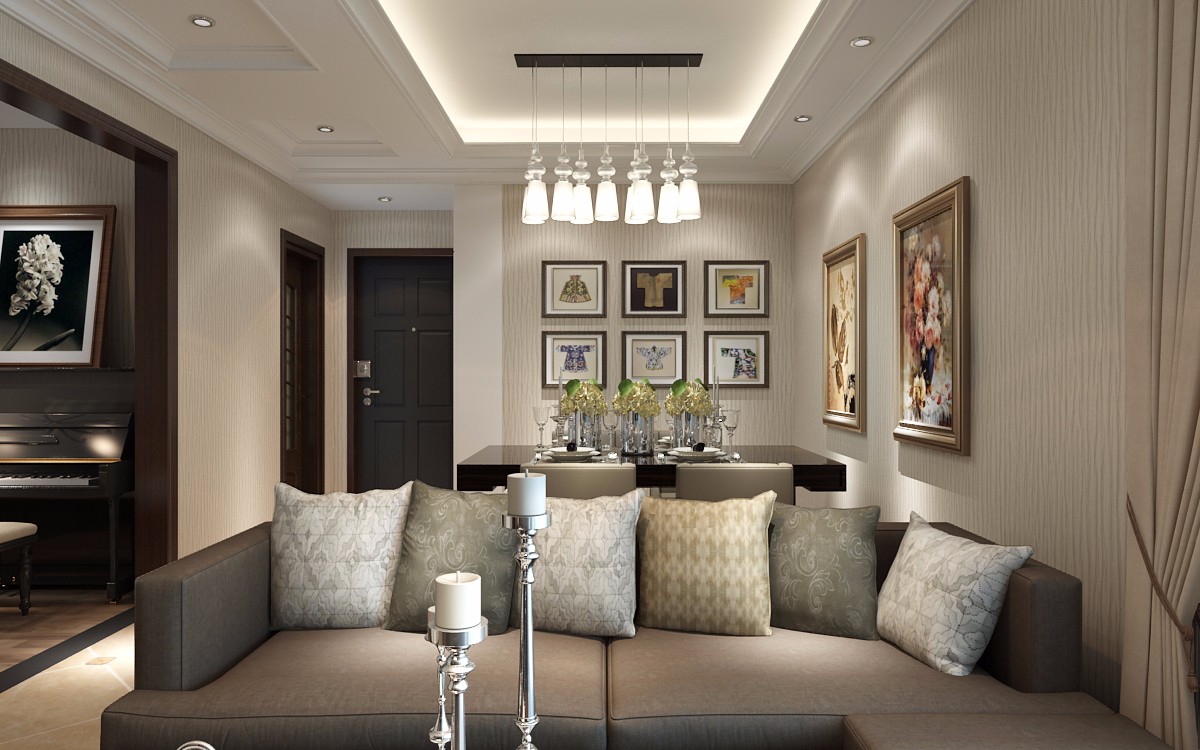 華潤二十四城/108平米/現代簡約風格裝修