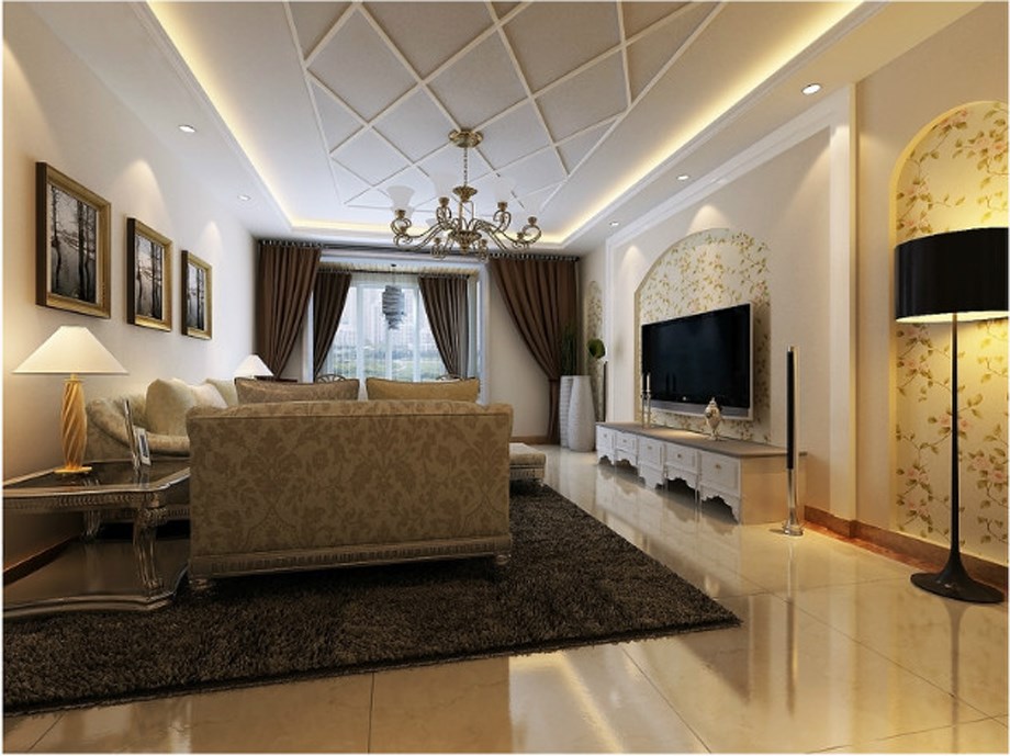 御景城/137平米/歐式風格