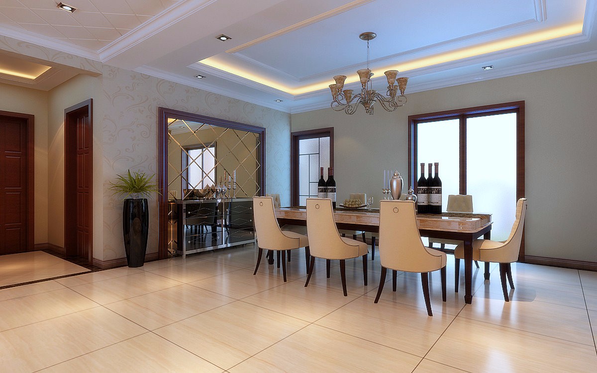 楊凌190平米簡歐風(fēng)格設(shè)計(jì)