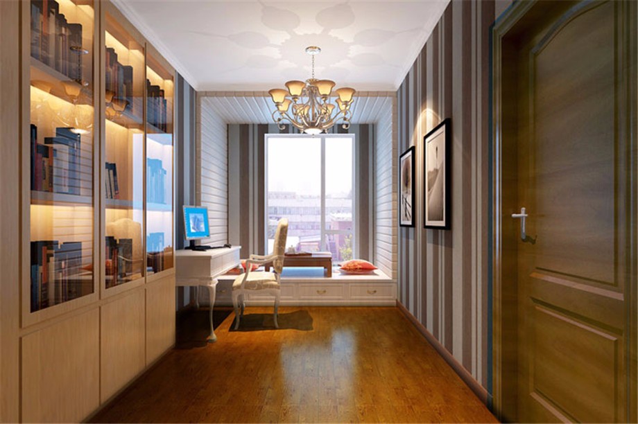 白樺林明天100平米簡歐風(fēng)格設(shè)計(jì)方案