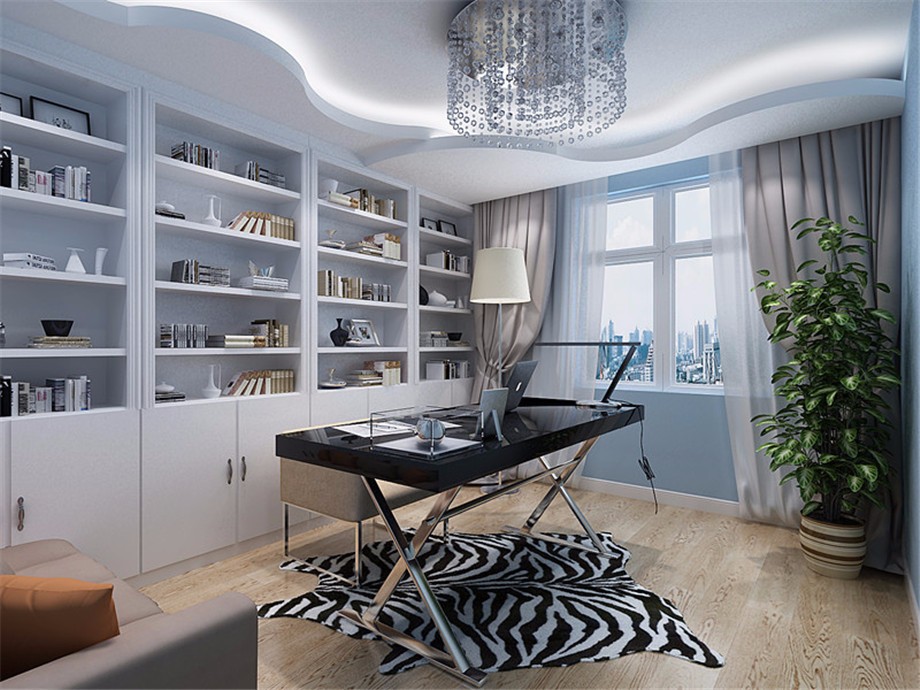 曲江觀邸158平米簡(jiǎn)約風(fēng)格設(shè)計(jì)方案