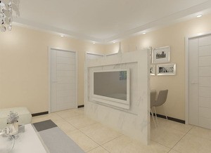 金科天籟城110平米簡(jiǎn)約風(fēng)格設(shè)計(jì)方案