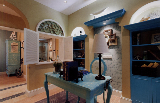 開元第一城120平米地中海裝修風(fēng)格