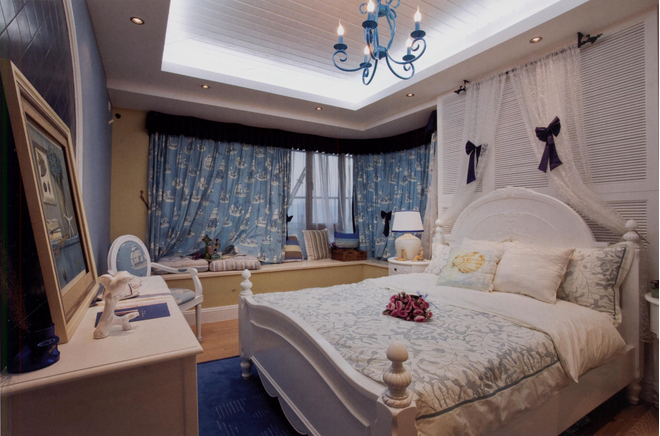 開元第一城120平米地中海裝修風(fēng)格