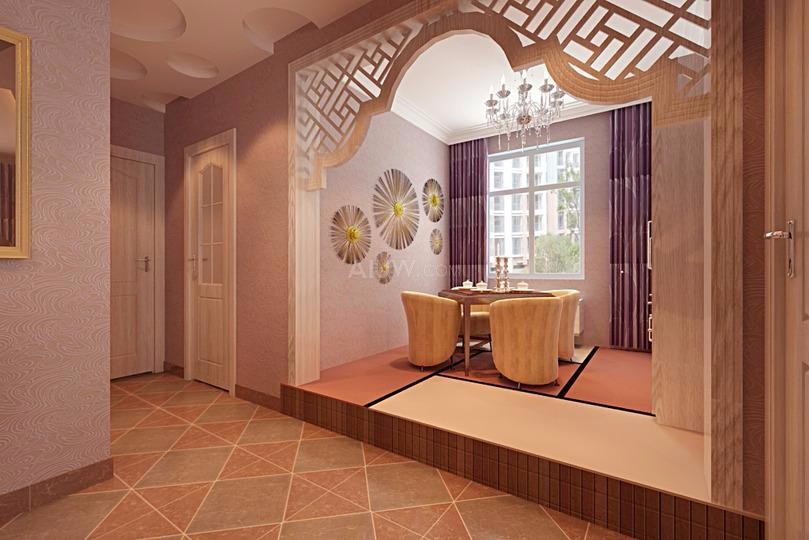 金科天籟城110平米現(xiàn)代簡約風(fēng)格設(shè)計(jì)方案