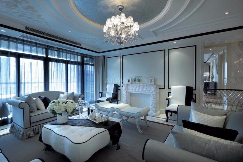 開元第一城120平米歐式裝修風格