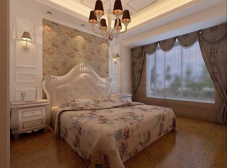 金科天籟城110平米田園風格設計方案