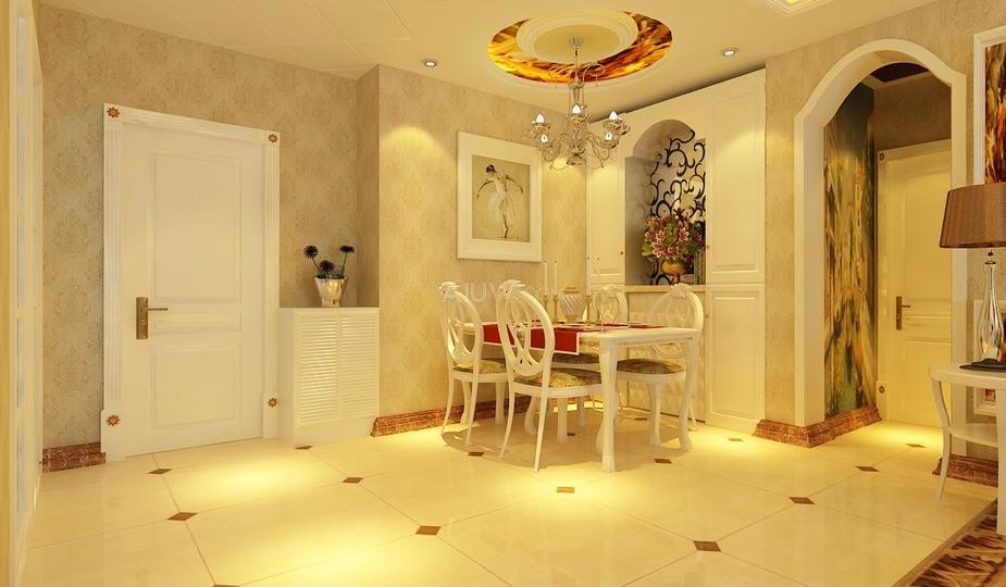 開元第一城120平米田園設(shè)計(jì)風(fēng)格