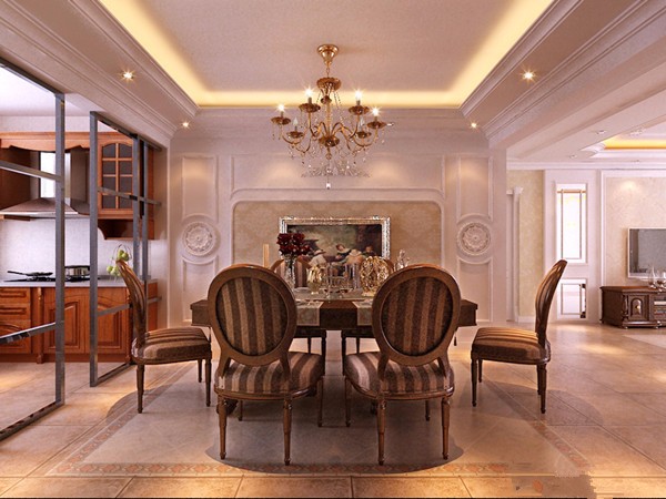 白樺林國(guó)際145平米歐式設(shè)計(jì)風(fēng)格