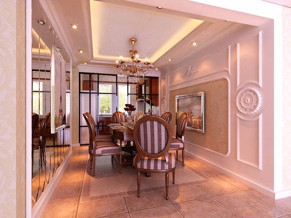 白樺林國(guó)際145平米歐式設(shè)計(jì)風(fēng)格