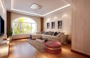 金科天籟城110平米混搭風(fēng)格設(shè)計方案