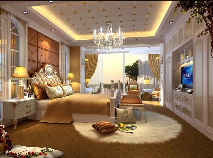 開元第一城120平米歐式裝修風(fēng)格