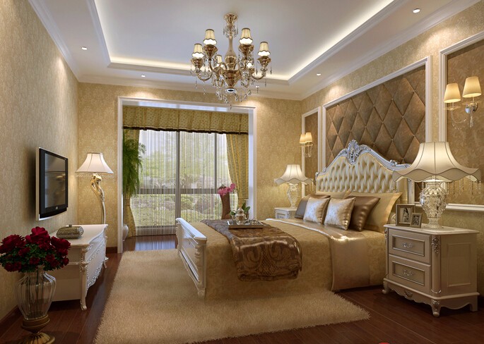 開元第一城120平米歐式裝修風(fēng)格