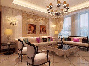 融僑城160平米歐式風(fēng)格