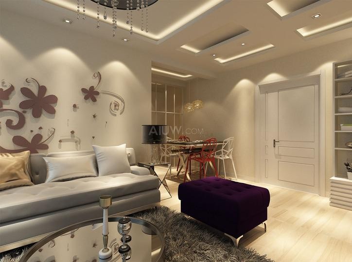 開元第一城98平米現(xiàn)代簡約風(fēng)格