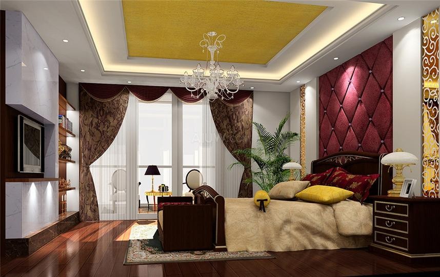 金科天籟城110平米歐式風格設計方案